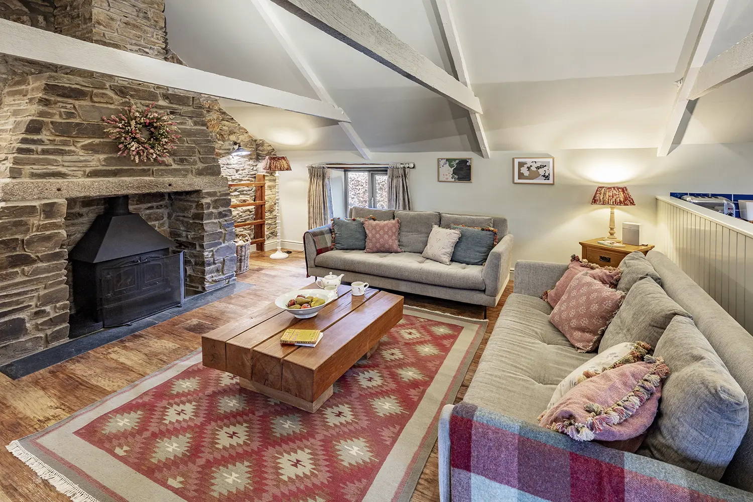 Froomies co-living lounge, Cornwall