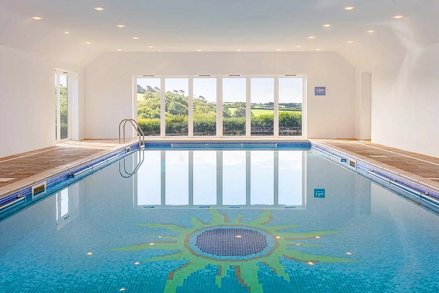 Indoor pool at Froomies