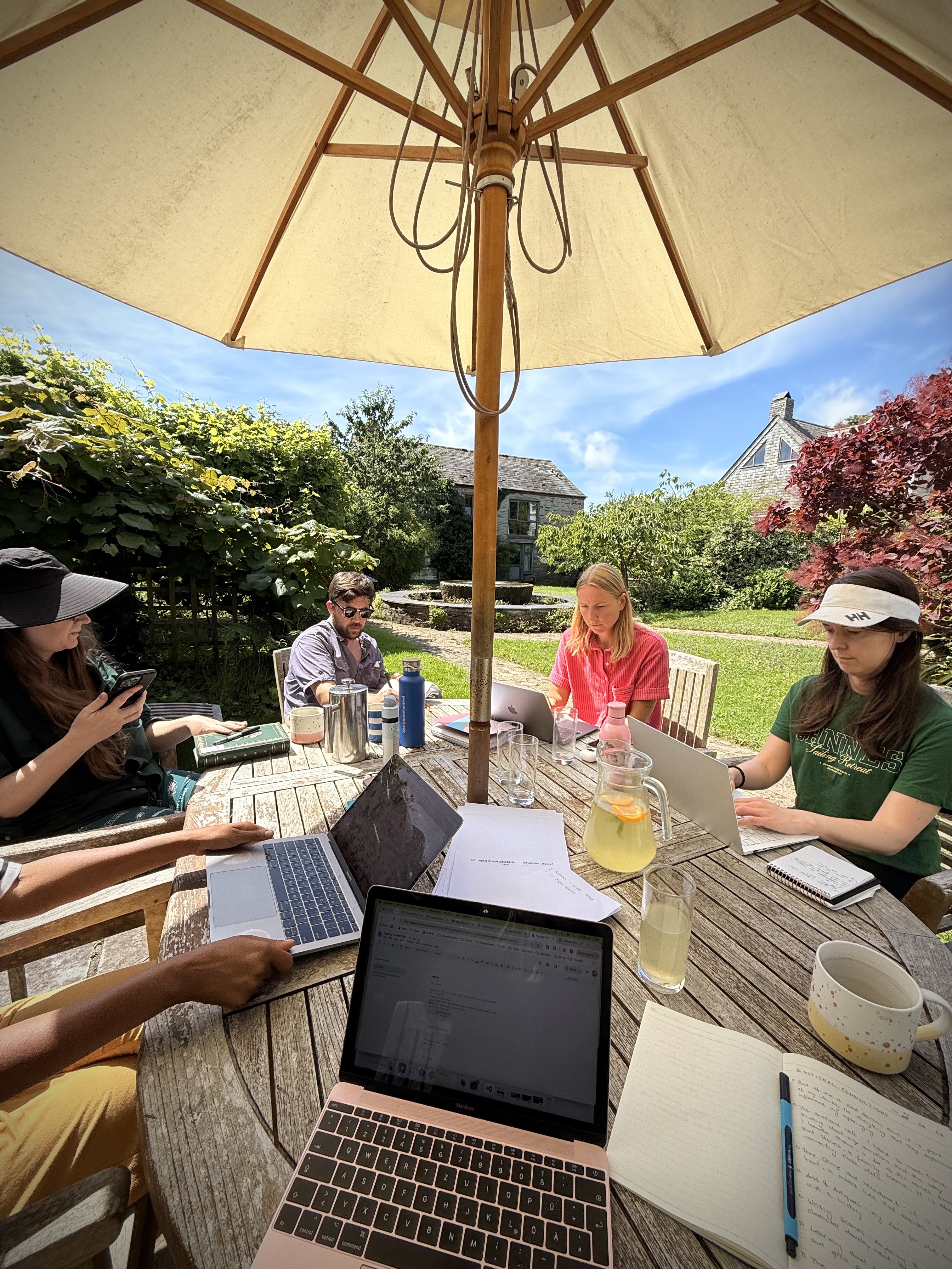 Writing session at Froomies